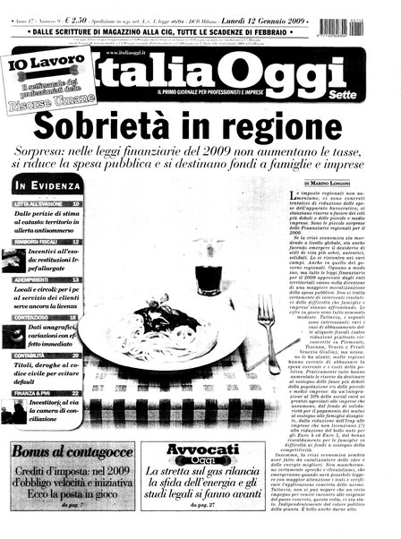 Italia oggi : quotidiano di economia finanza e politica